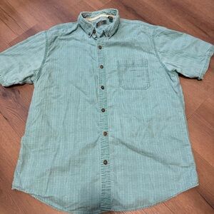 G.H. Bass & Co. Casual Green Button Down Shirt
